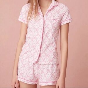 Roller rabbit love shack fancy baby bow heart polo